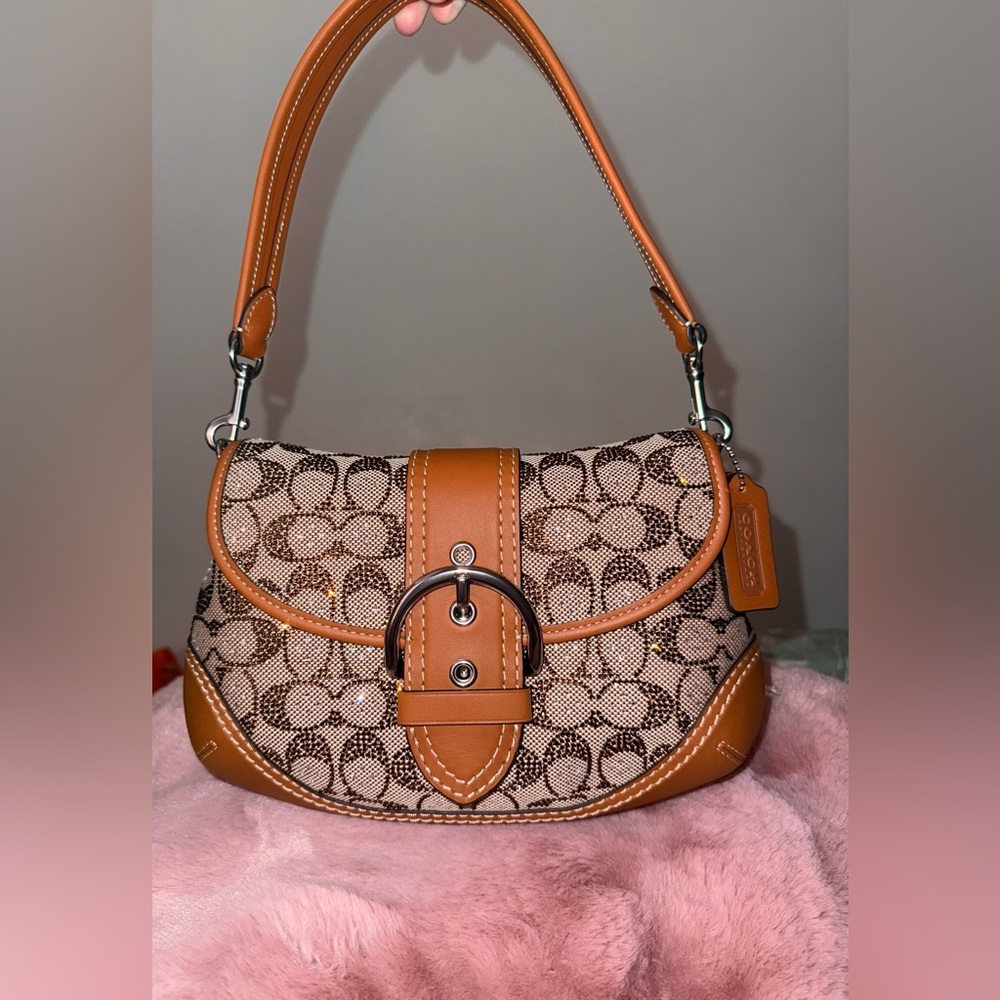Coach Soho Bag in Crystal Signature Jacquard